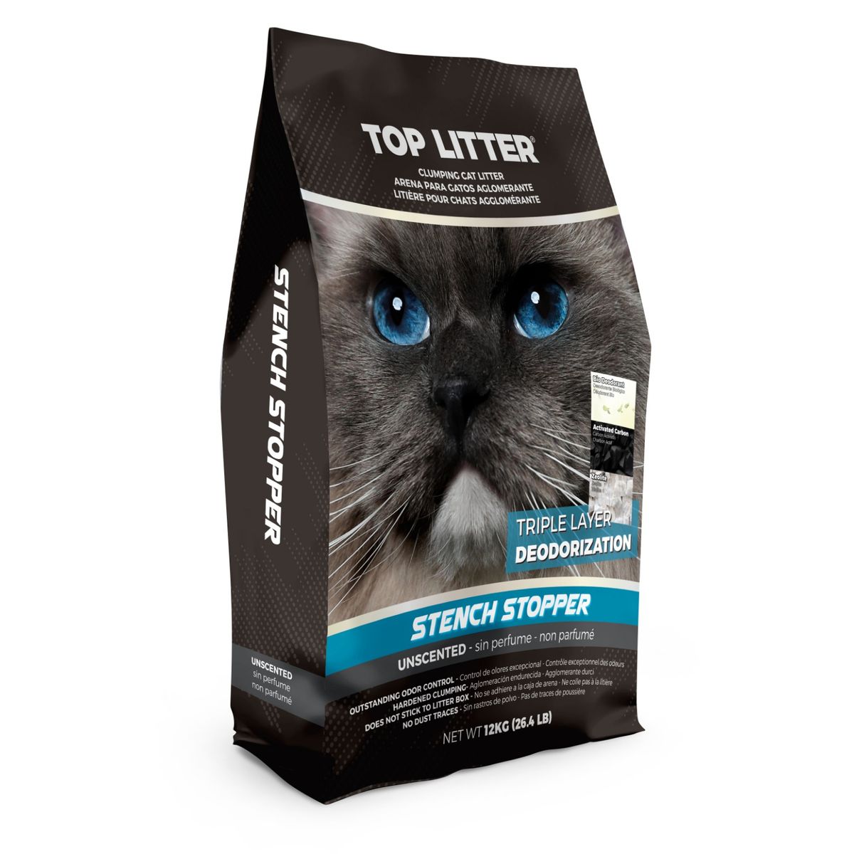 GENERICO - Top Litter Arena Super premium12 kg Stench Stopper