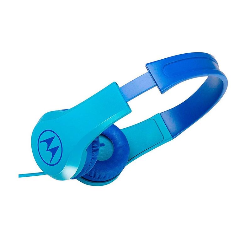 MOTOROLA - Audifonos Para Niños Motorola Squads 200azul Resistentes Microfono