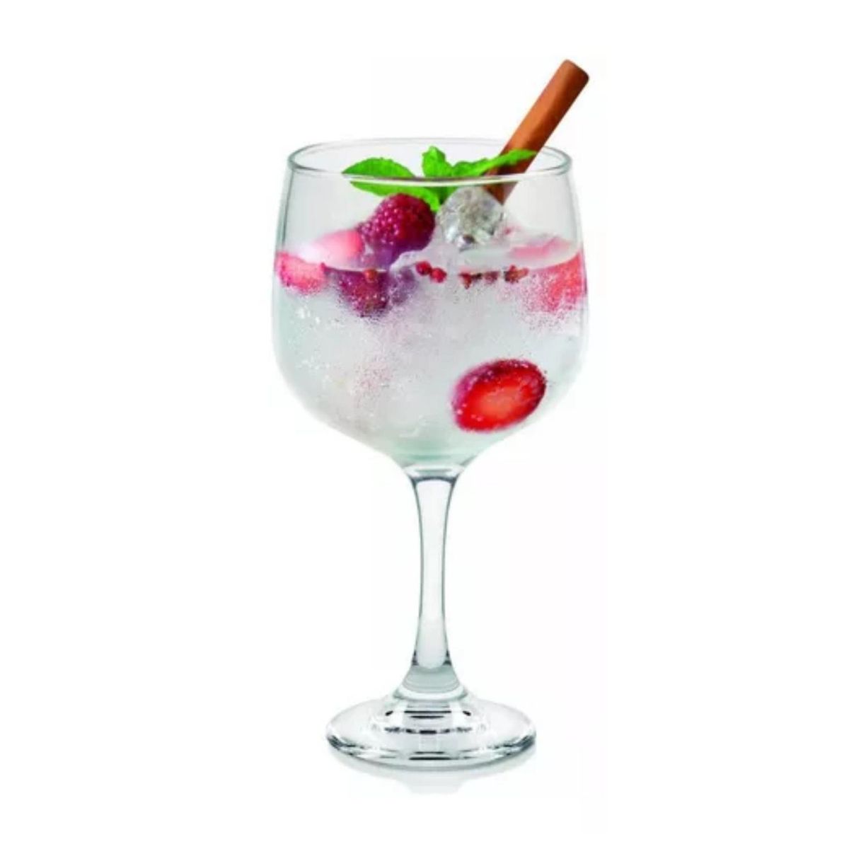 IMPORTCLICK - Set 4 Copas Cóctel Cristal 653 ML - Turquesa