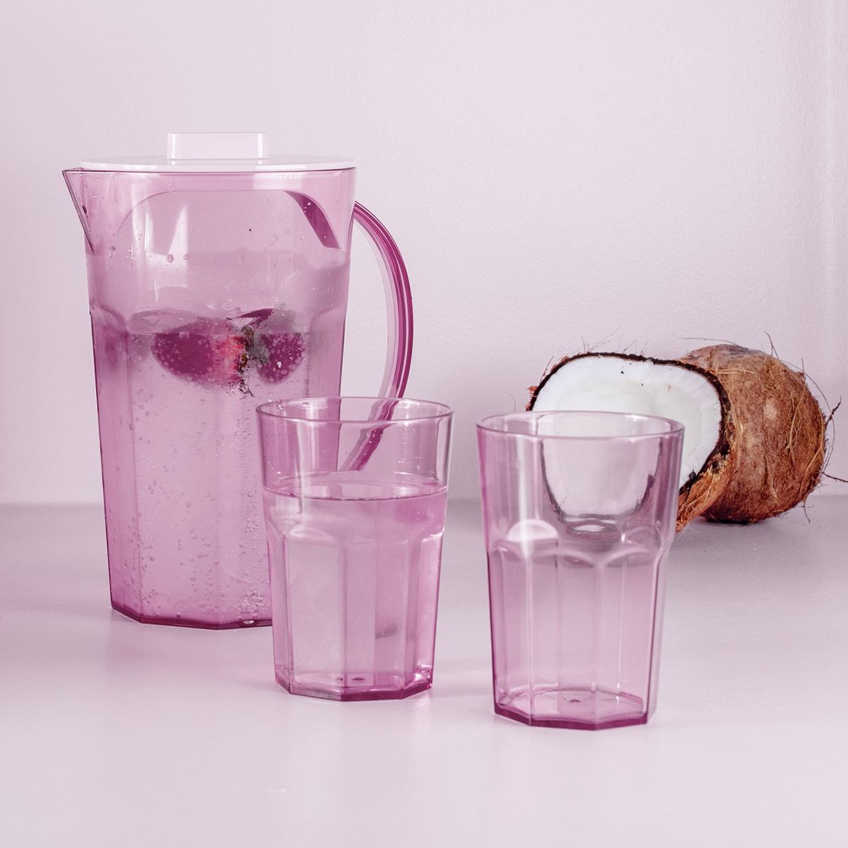 OU - Vaso 400 Ml Rosado Ou OU
