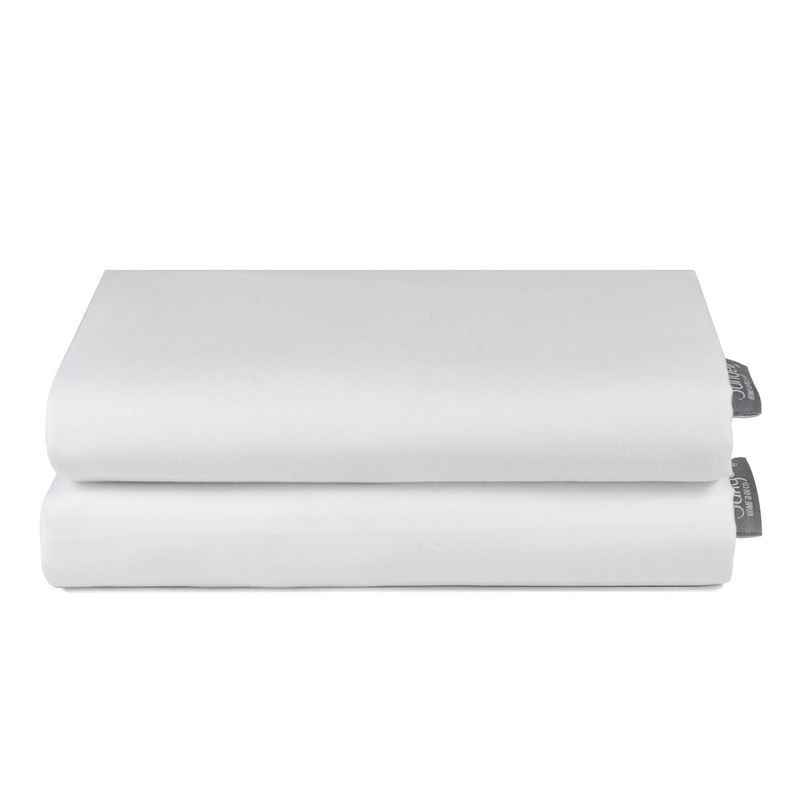 3ANGELI - Set 2 Fundas Almohada 50x70 Blanca 3angeli Soft Touch