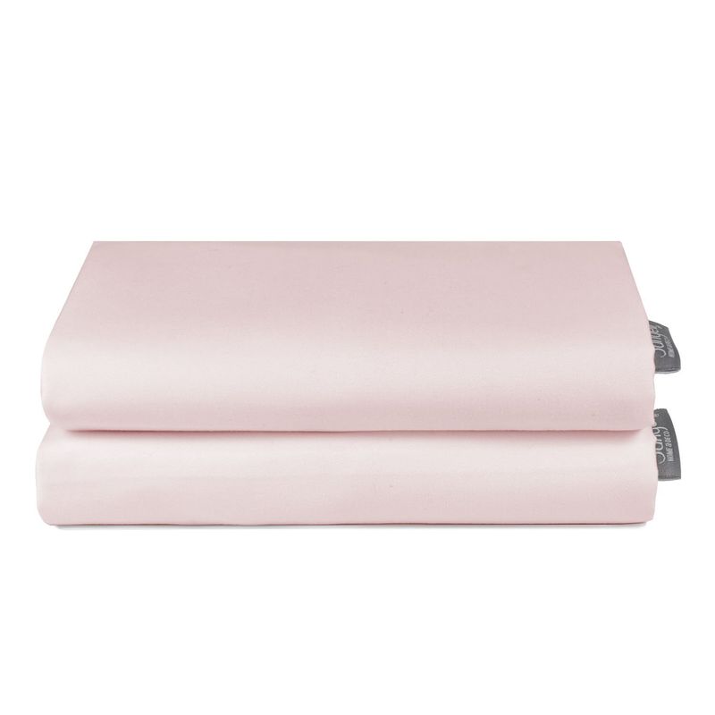3ANGELI - Set 2 Fundas Almohada 50x70 Rosa 3angeli Soft Touch