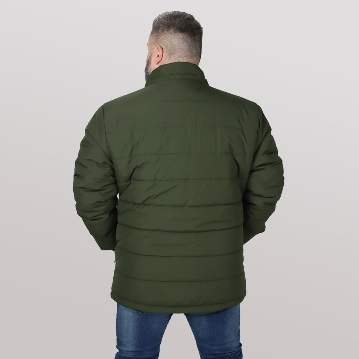 GANGSTER - Plus Parka Nordic Verde Gangster