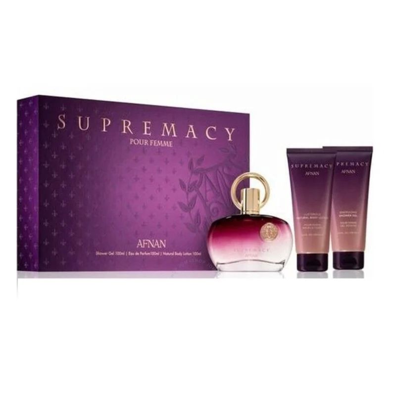 AFNAN - AFNAN SUPREMACY POUR FEMME EDP 100ML+SG+BL