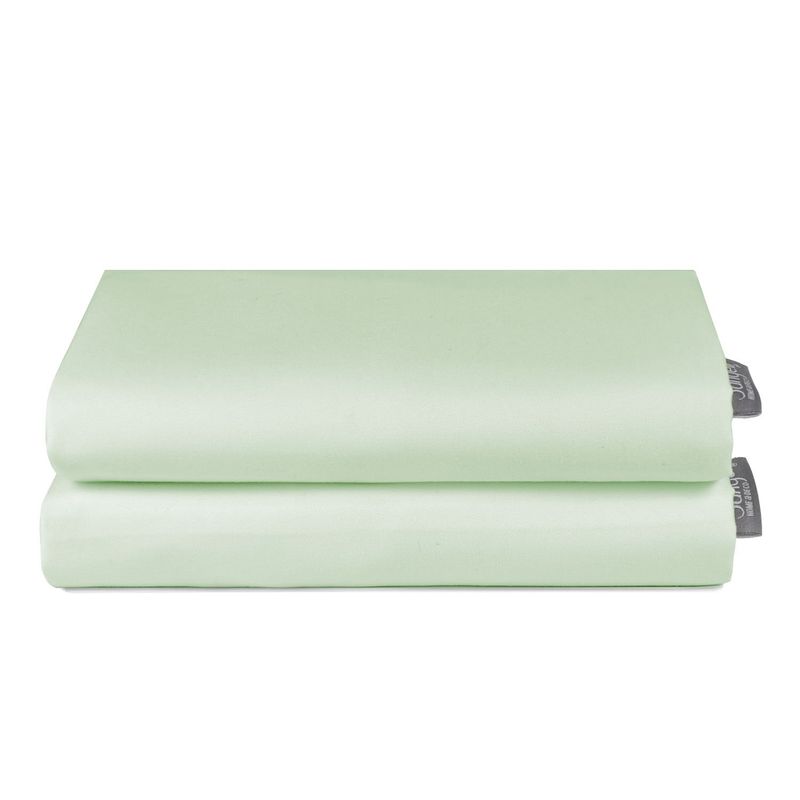 3ANGELI - Set 2 Fundas Almohada 50x70 Menta 3angeli Soft Touch