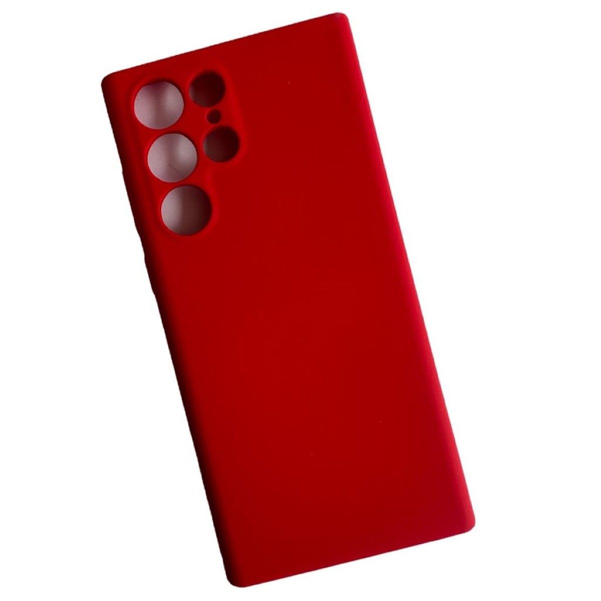 GENERICO - Carcasa Funda Para Samsung S22 Ultra Silicona Rojo