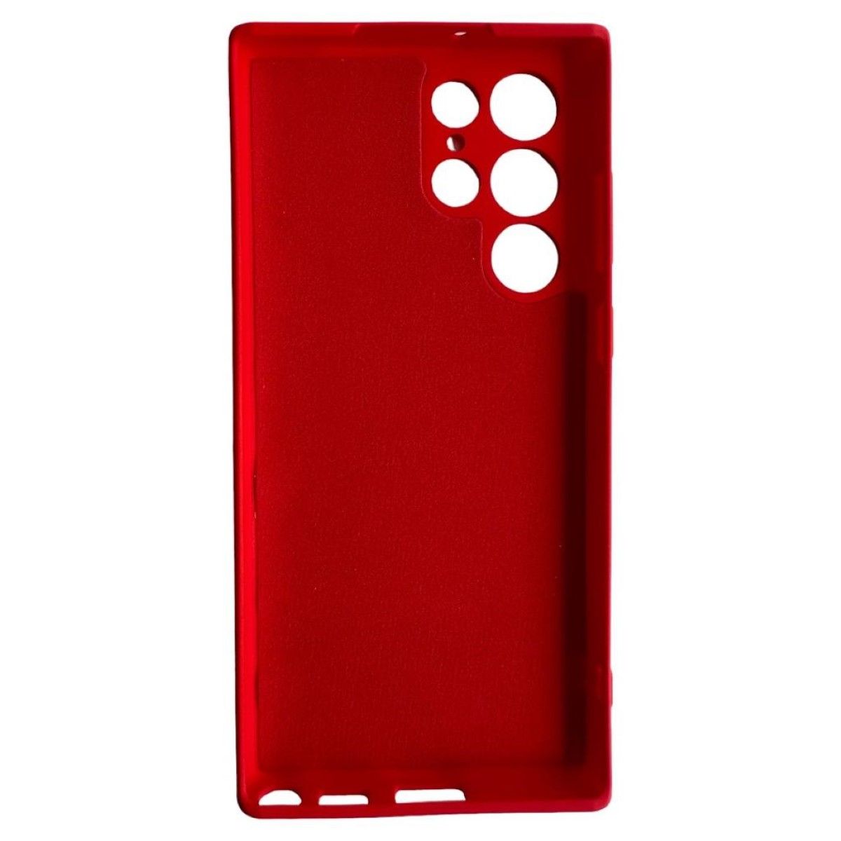 GENERICO - Carcasa Funda Para Samsung S22 Ultra Silicona Rojo