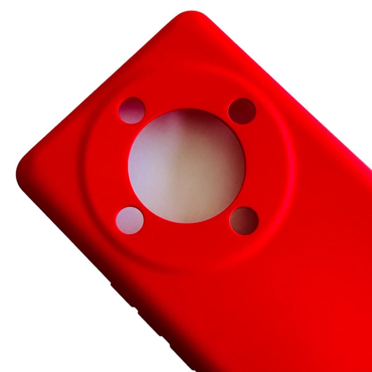 GENERICO - Carcasa Funda Para Honor Magic5 Lite Silicona Rojo
