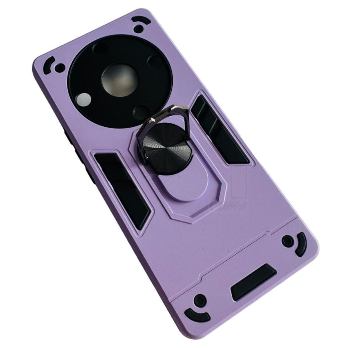 GENERICO - Carcasa Para Honor Magic5 Lite Anti Golpes Anillo Lila