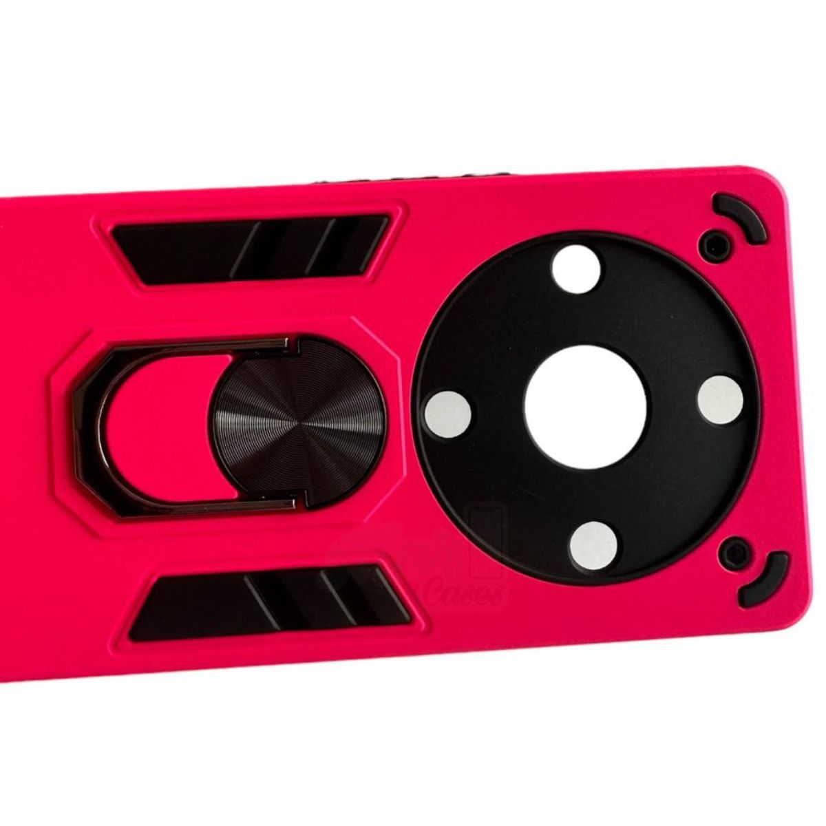 GENERICO - Carcasa Para Honor Magic5 Lite Anti Golpes Anillo Fucsia