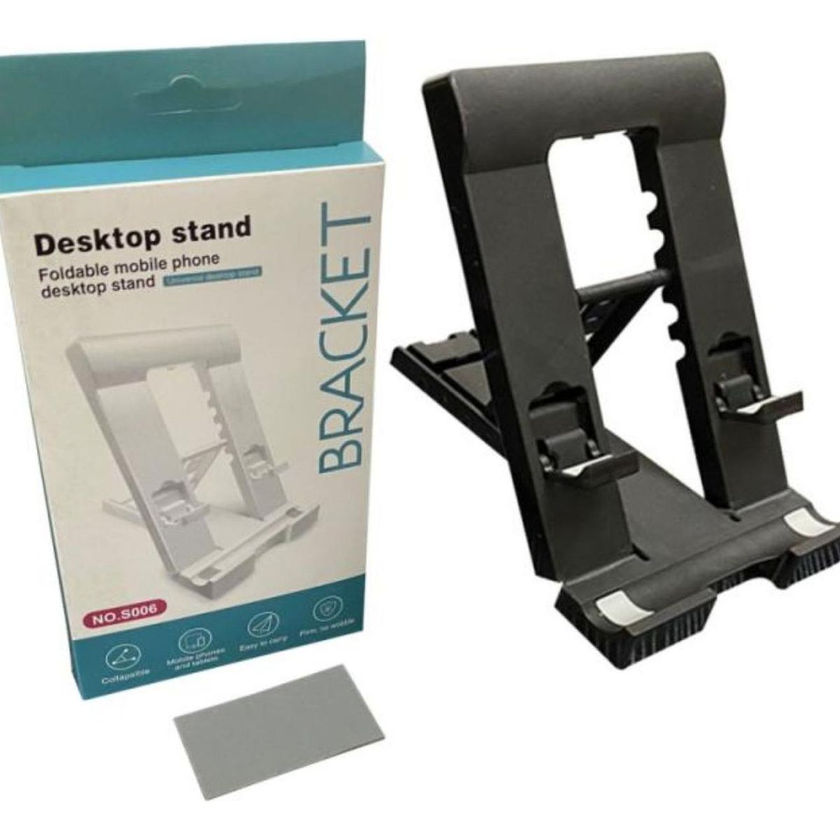 IMPORTCLICK - Soporte Porta Tablet Smartphone 16 CM Negro