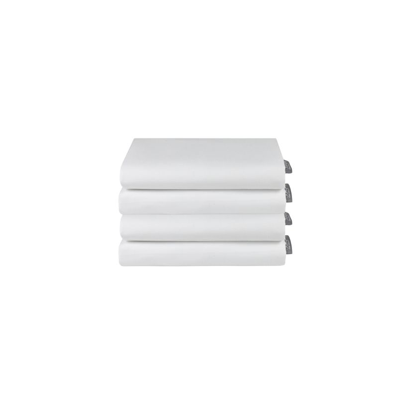 3ANGELI - Set 4 Fundas Almohada 50x70 Blanca 3angeli Pack