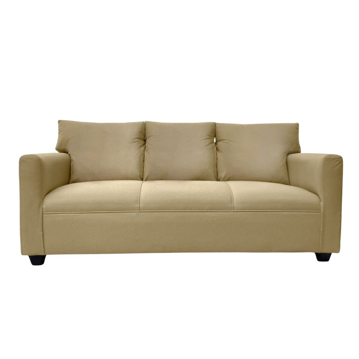 GENERICO - SOFA IMPERIO 3 CUERPOS CHENILLE BEIGE