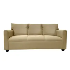 GENERICO - SOFA IMPERIO 3 CUERPOS CHENILLE BEIGE