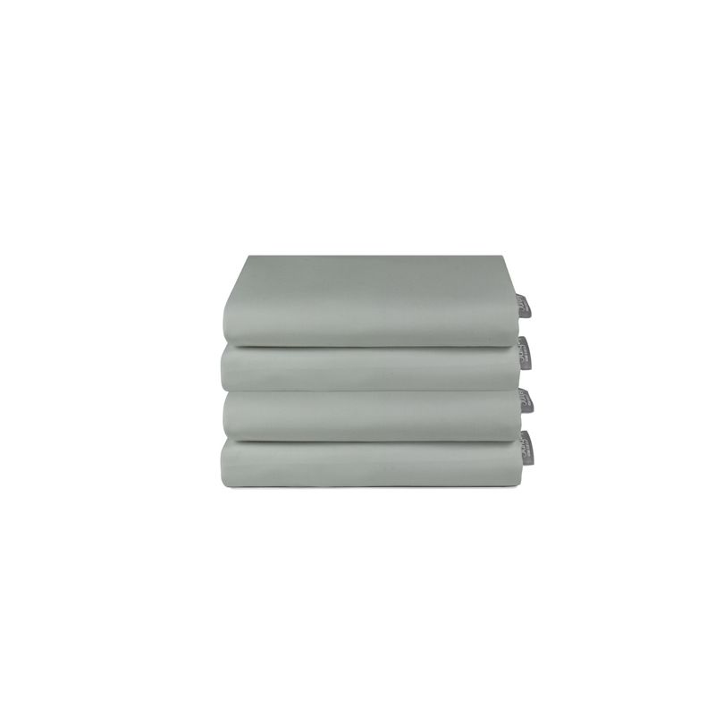 3ANGELI - Set 4 Fundas Almohada 50x70 Gris 3angeli Pack