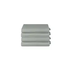 3ANGELI - Set 4 Fundas Almohada 50x70 Gris Pack