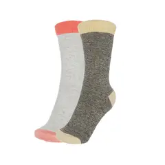 BAMERS - Calcetines 2 Pack Crew Rainbow Multicolor