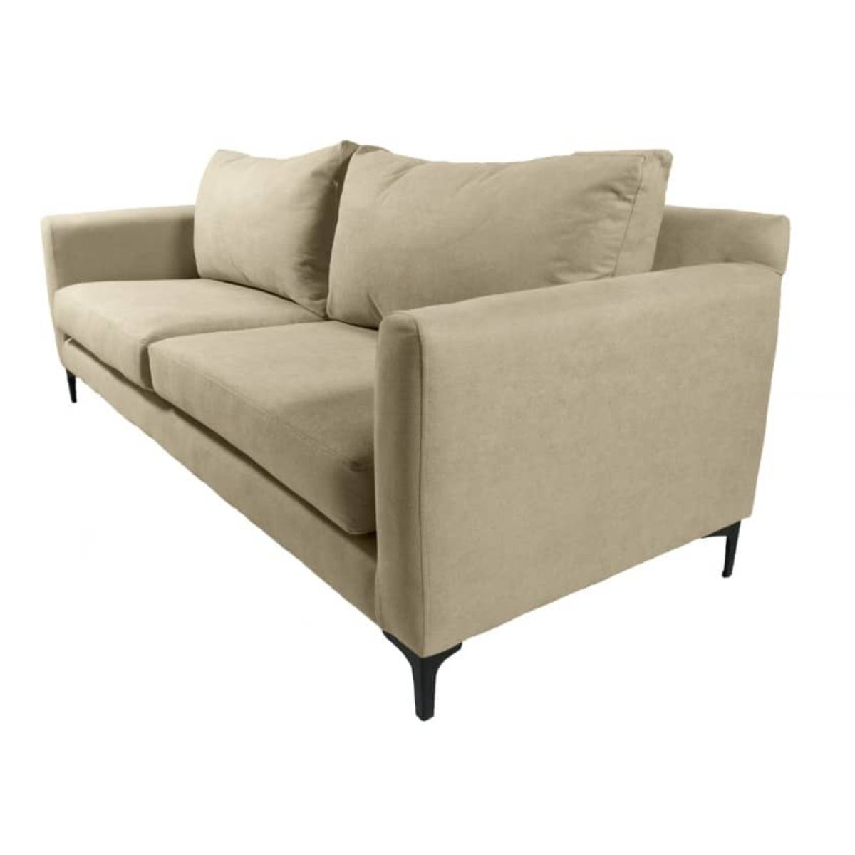 GENERICO - SOFA ELENA 2 CUERPOS CHENILLE BEIGE
