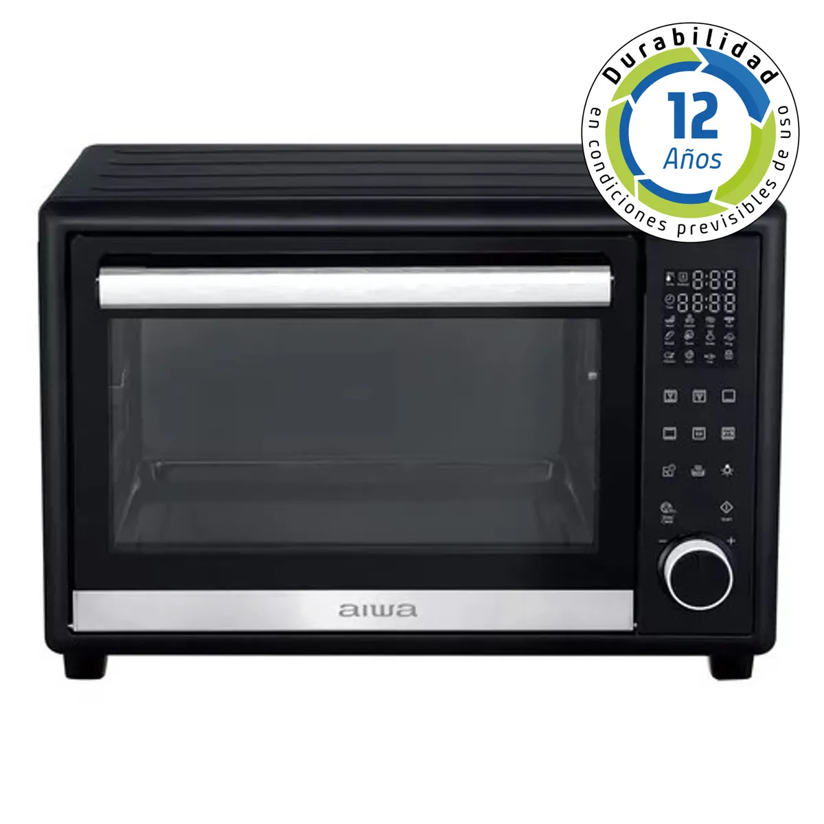 AIWA - Horno Eléctrico Aiwa 32l Antiadherente Modo Asador