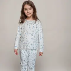 SIMPLY B - Pijama algodon enredadera niña