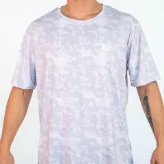WILSON - Polera Hombre Strong Fit Cab Blanca