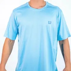 WILSON - Polera Hombre Milenium Celeste