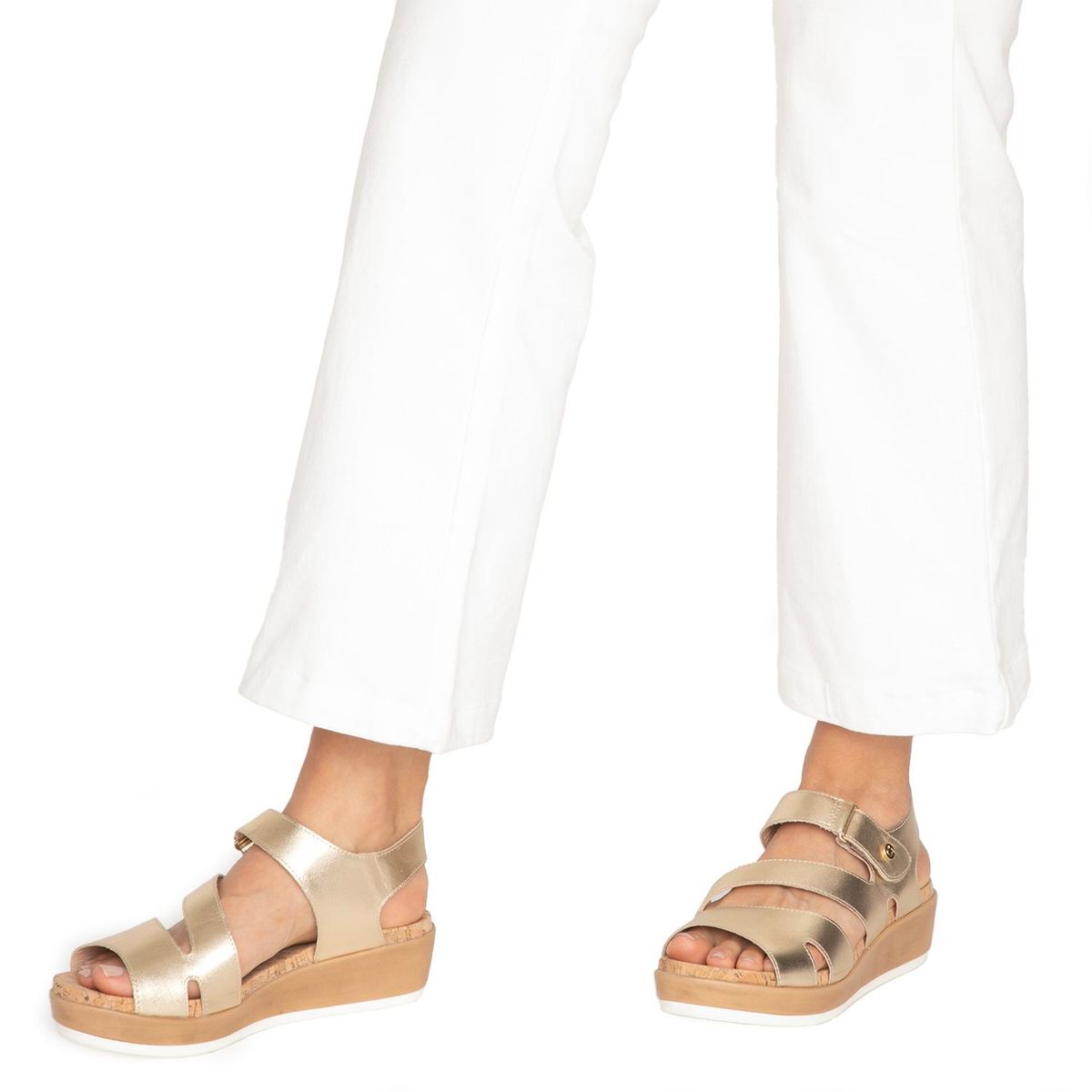 GACEL - Sandalia - Mujer - Meryl - Gacel - Dorado