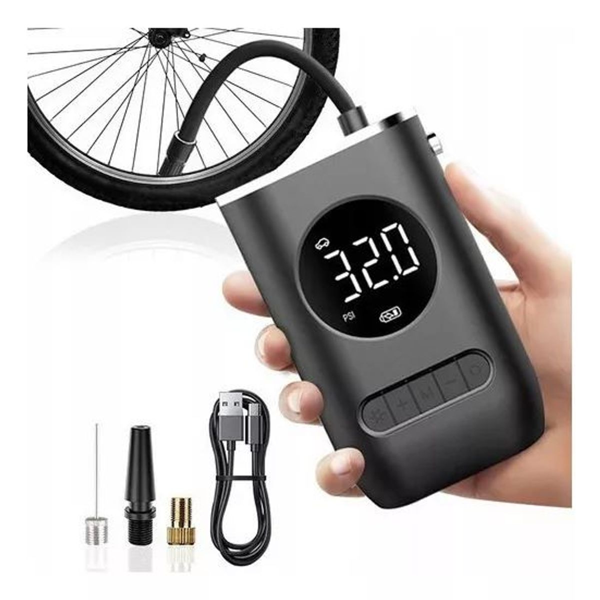 SHOP EHOME BAG - Compresor De Aire Inalámbrico Digital Para Neumático