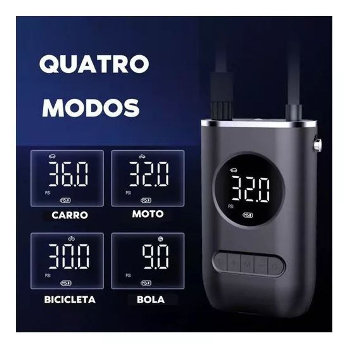 SHOP EHOME BAG - Compresor De Aire Inalámbrico Digital Para Neumático