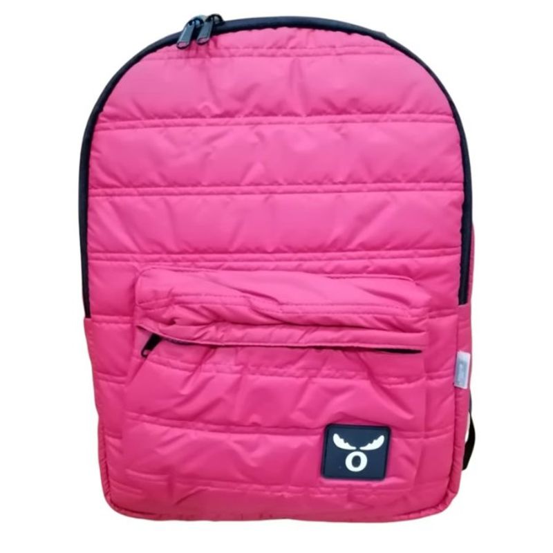 GENERICO - Mochila Juvenil Escolar Moose Color Borgoña Mate 40x30x10cm