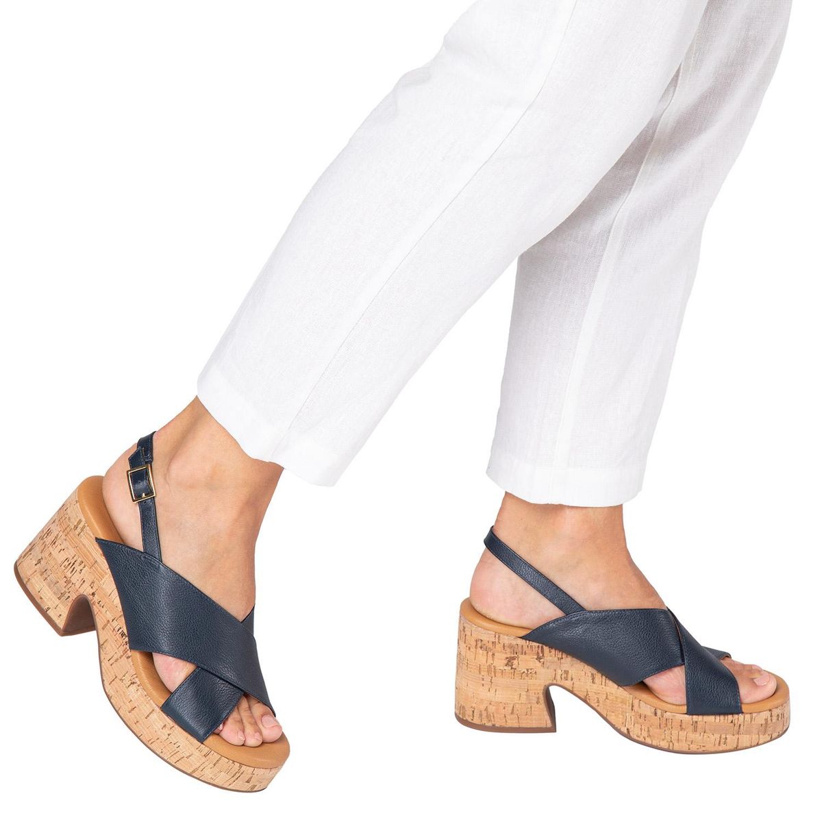 GACEL - Sandalia - Mujer - Leodina - Gacel - Marino