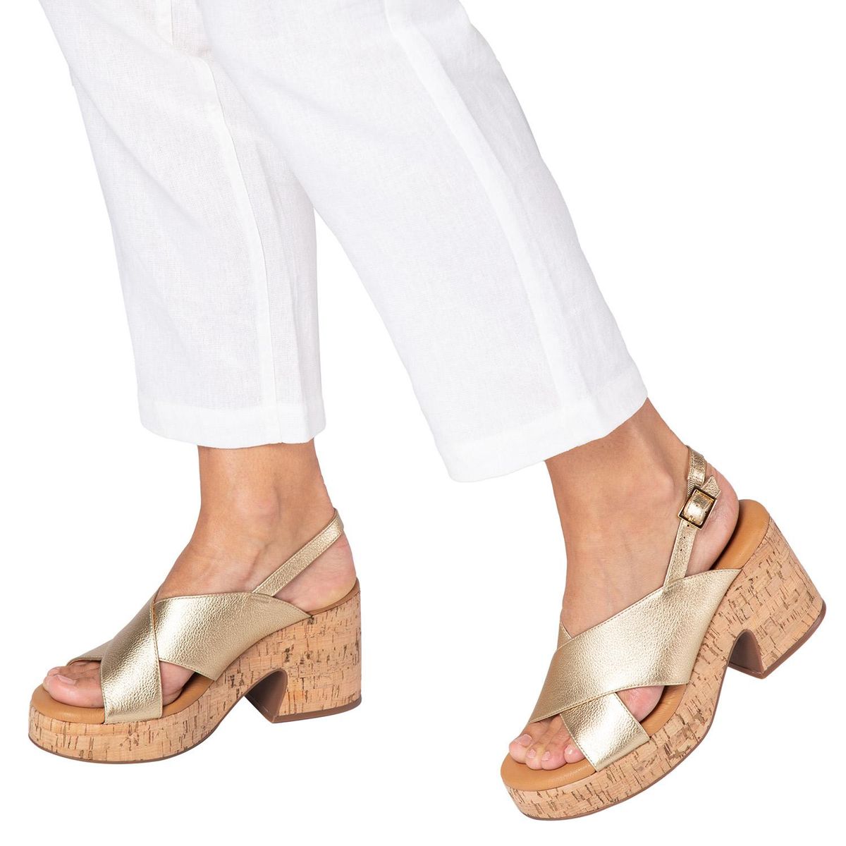GACEL - Sandalia - Leodina - Gacel - Dorado