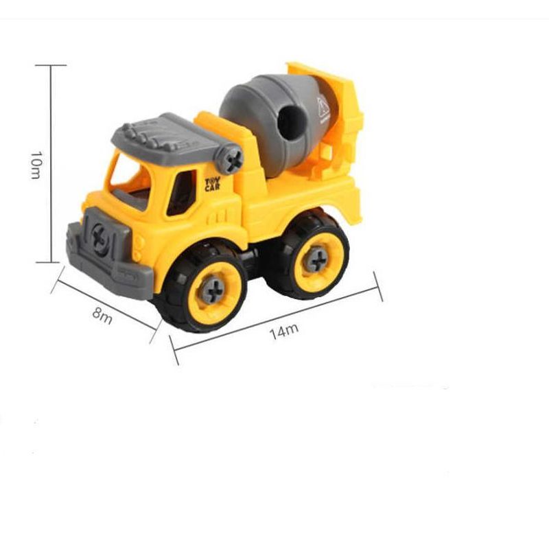 GENERICO - Juguete Camión cemento amarillo