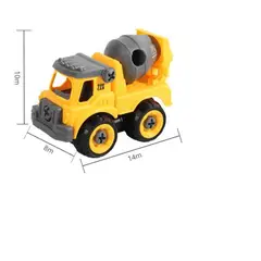 GENERICO - Juguete Camión cemento amarillo