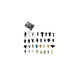 GENERICO - Set 500 Clip Broche Reparacion Parachoque Puertas Carroceria