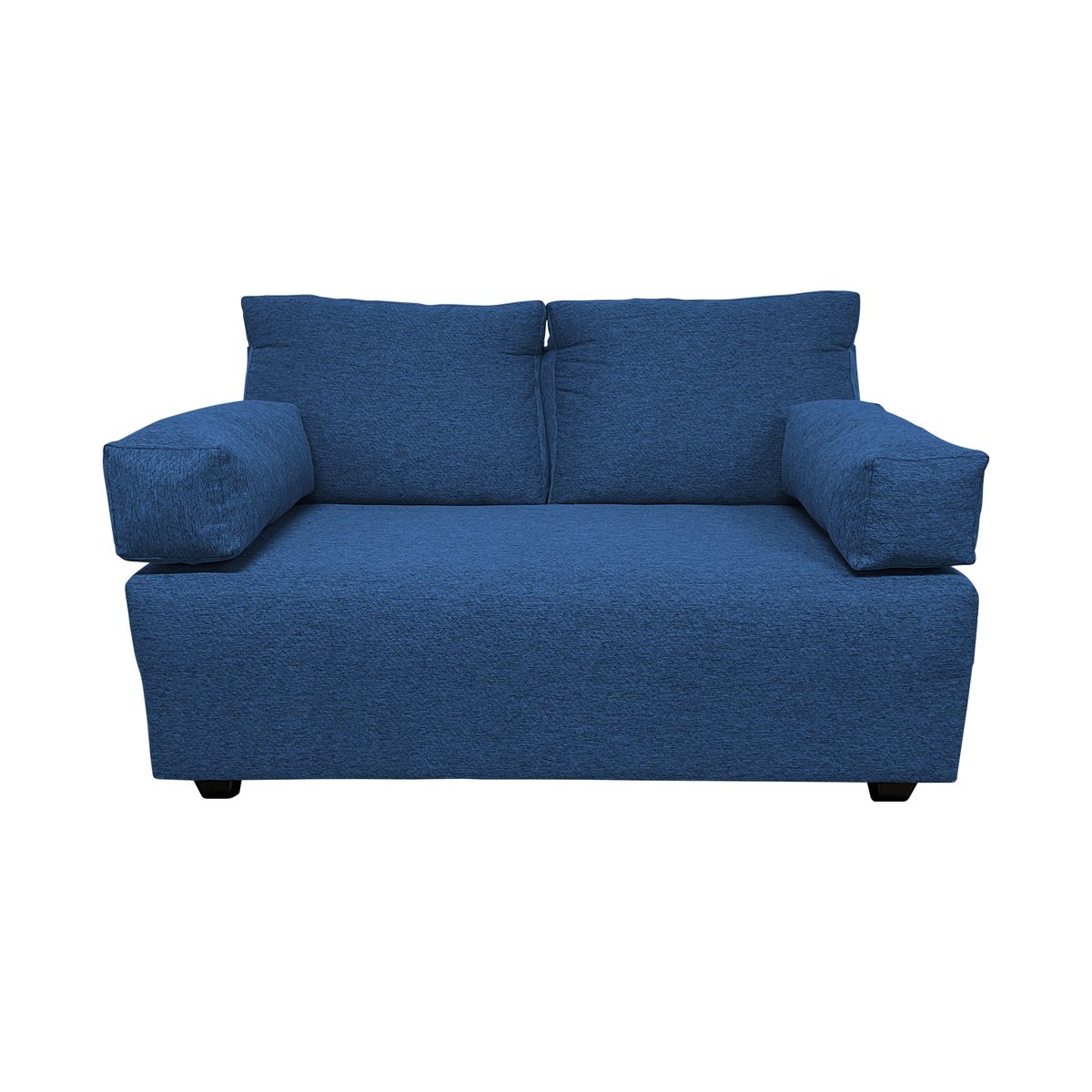 GENERICO - SOFA ELLE 2 CUERPOS CHENILLE AZUL
