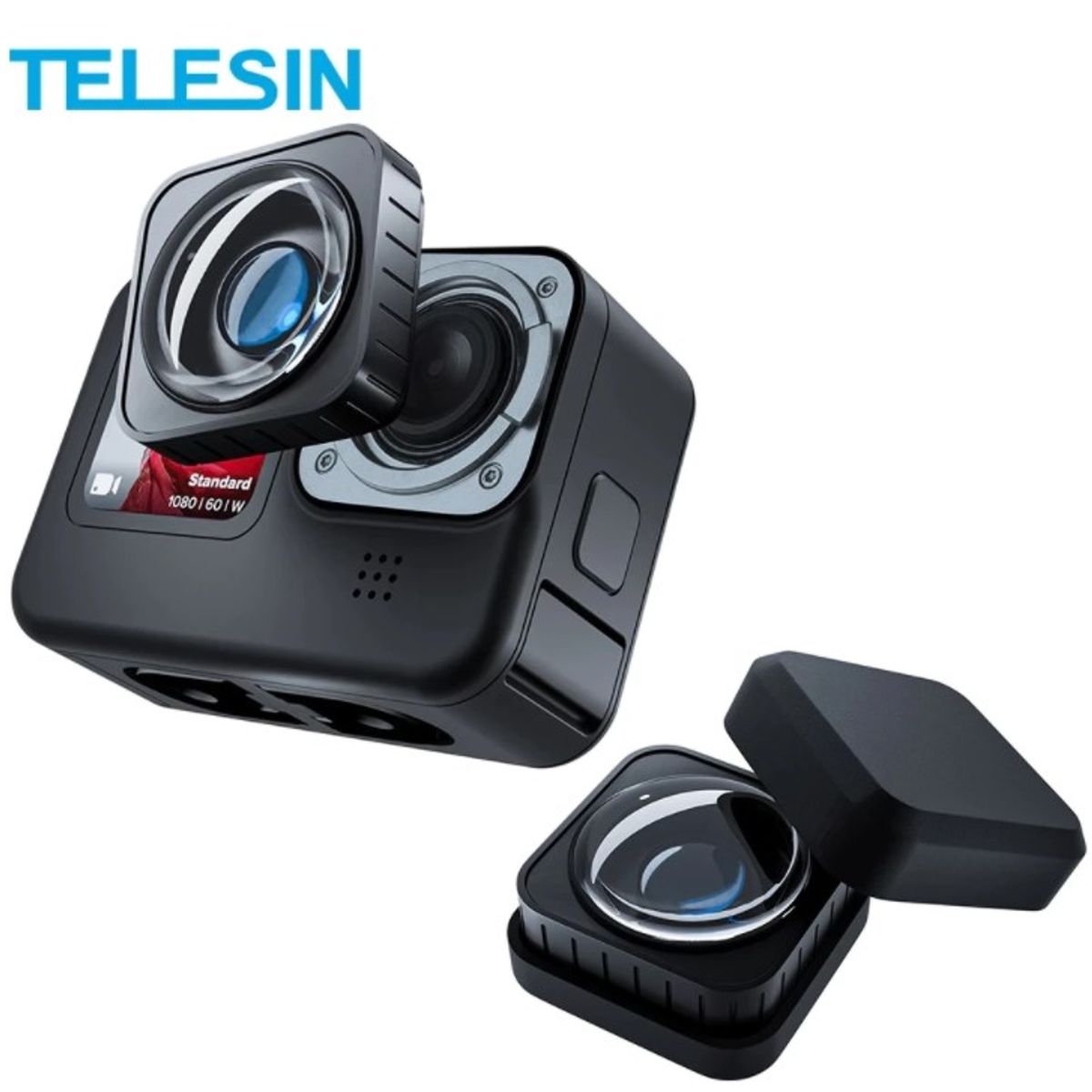 TELESIN - Max Lens Mod para GoPro 9-10-11-12 - Telesin