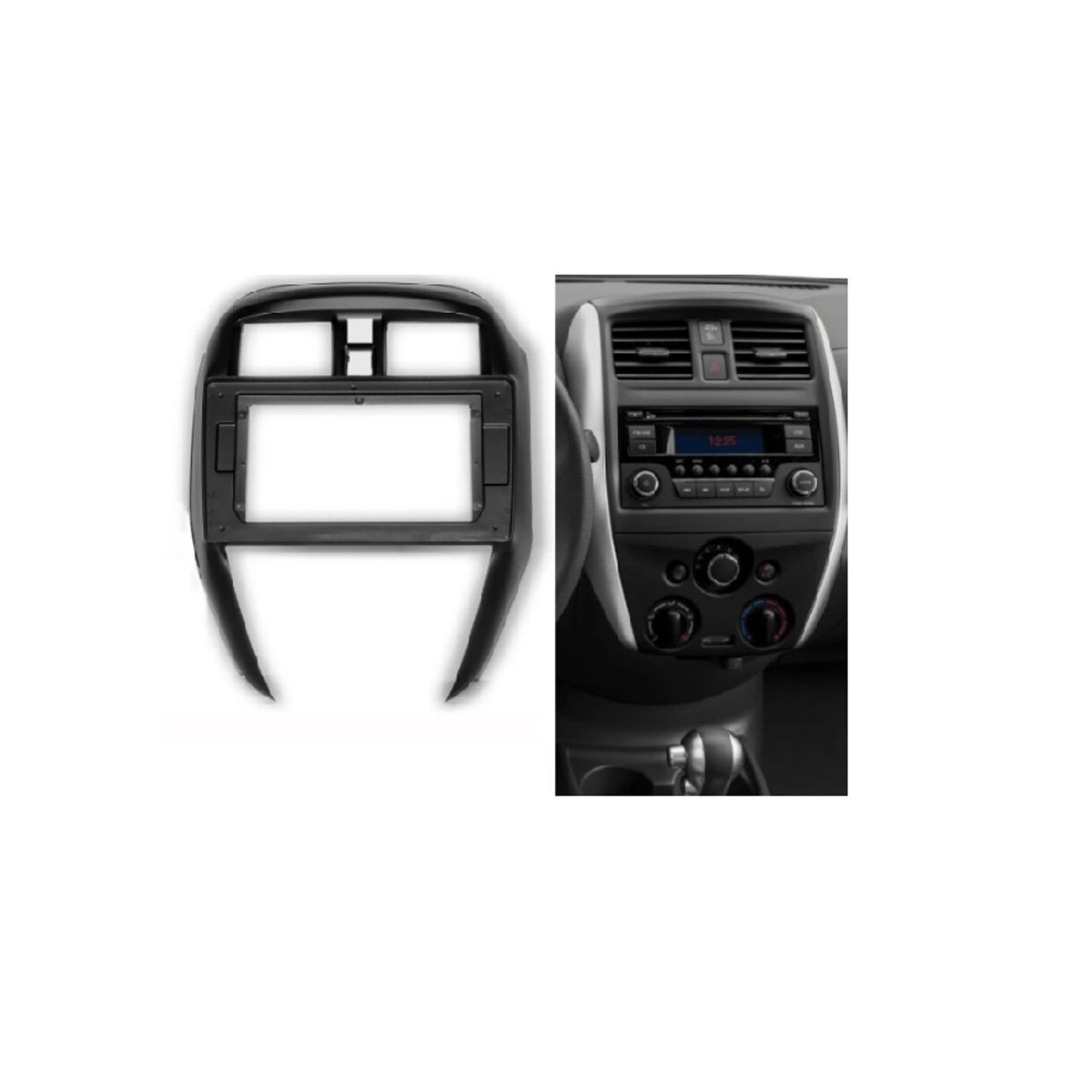 NISSAN - BISEL ADAPTADOR DE RADIO NISSAN VERSA 2015UP 10 PULG