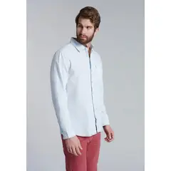 FEROUCH - Camisa Sport Texas Fj Celeste