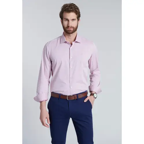 FEROUCH - Camisa Jacquard Giorgia Sc Morado