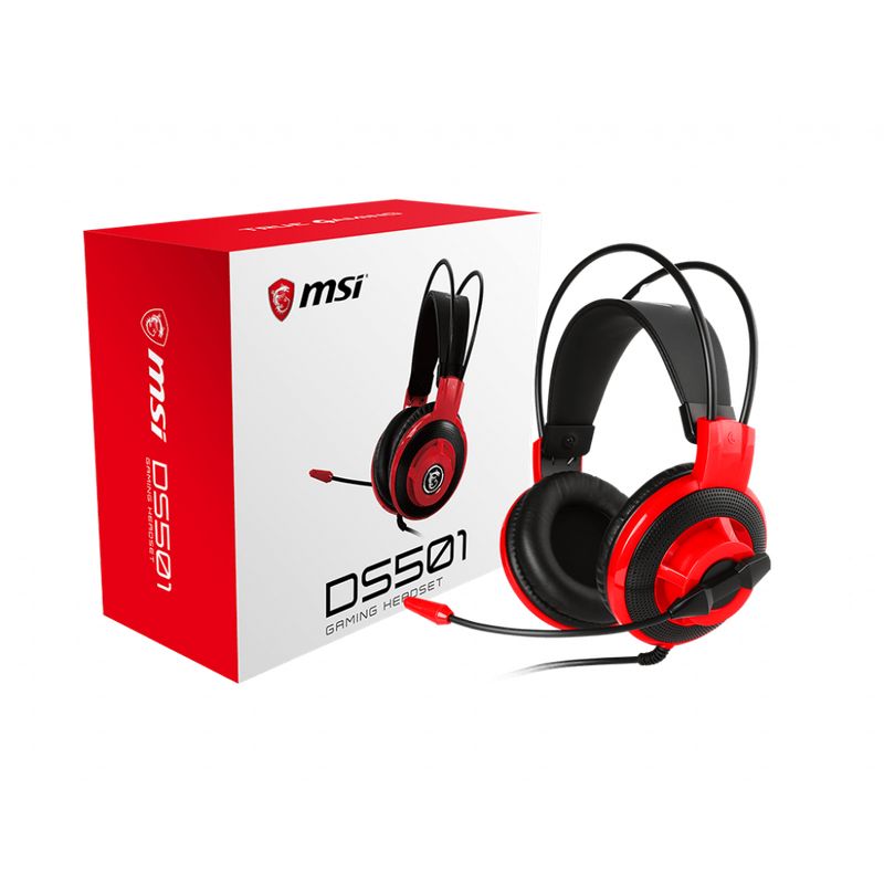 MSI - Auriculares Gamer Msi Gaming Ds501 35mm