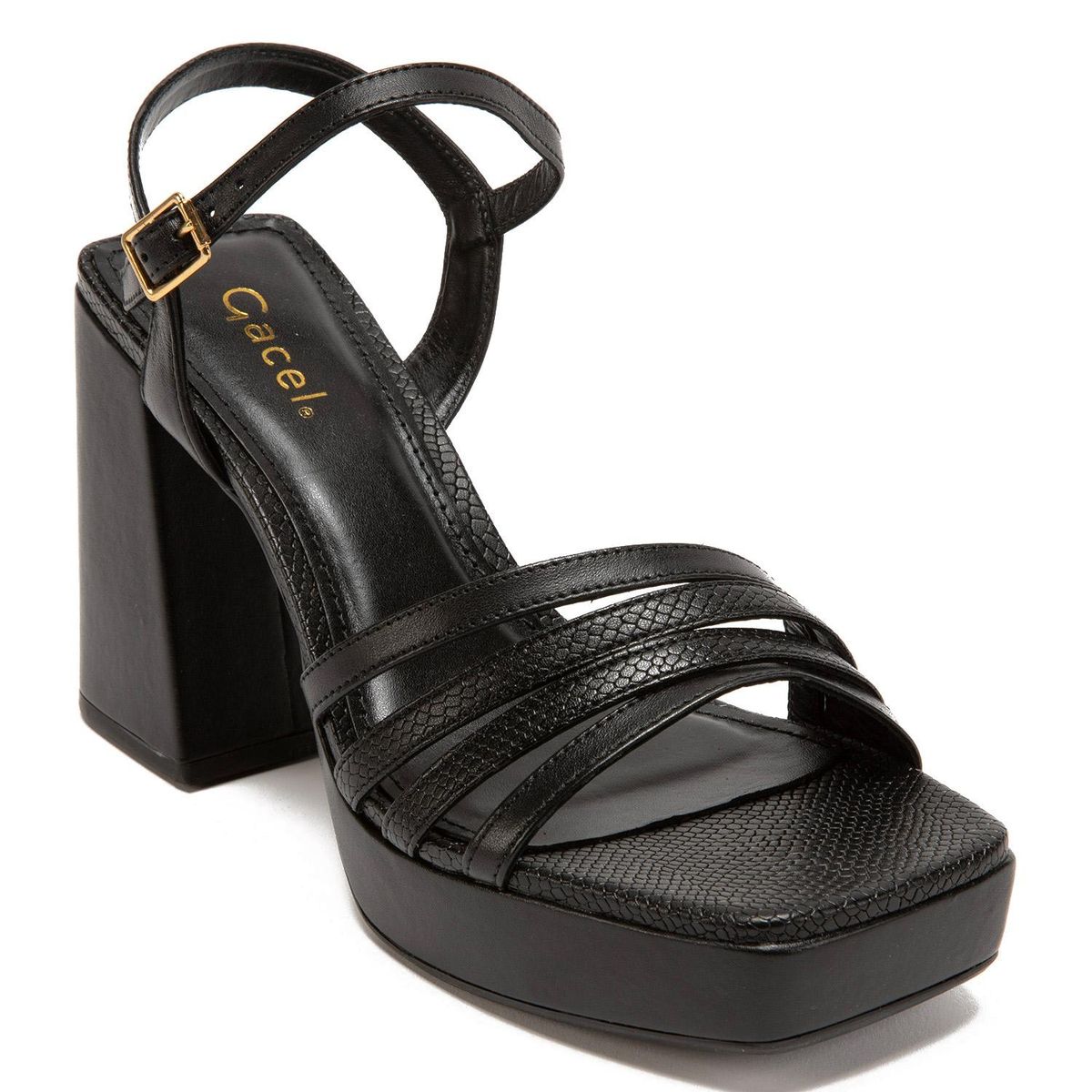 GACEL - Sandalia - Athena - Gacel - Negro