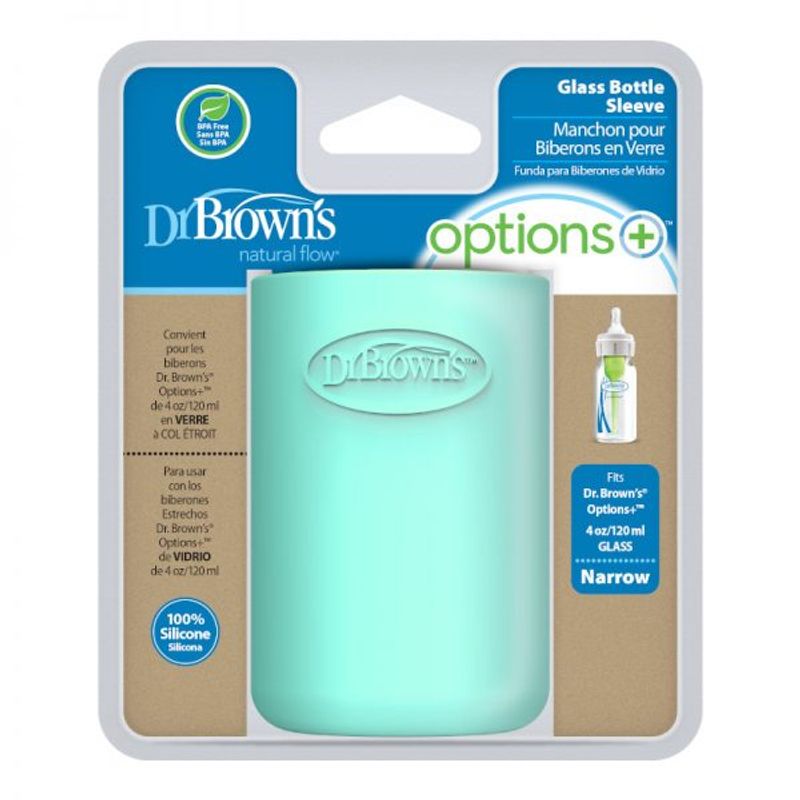 DR BROWNS - Funda Protectora Mamadera Estándar Vidrio 120 ml Dr. Brown's