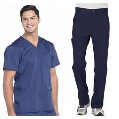CHEROKEE - Uniforme Clínico Completo de Hombre Revolution WW670 Y WW140