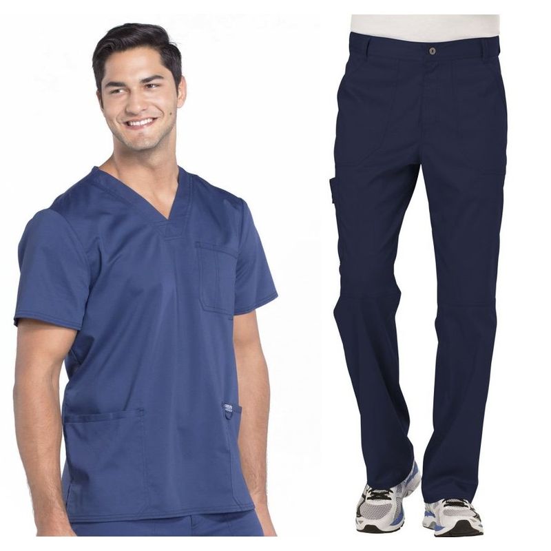 CHEROKEE - Uniforme Clínico Completo de Hombre Cherokee Revolution WW670 Y WW140