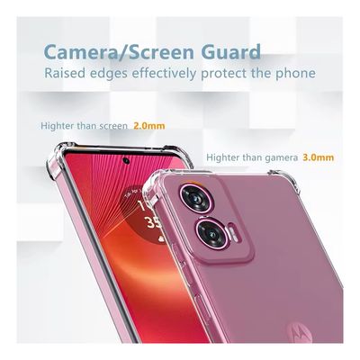 Imagen 2 del producto Carcasa Transparente Para Motorola Edge 50 Fusion