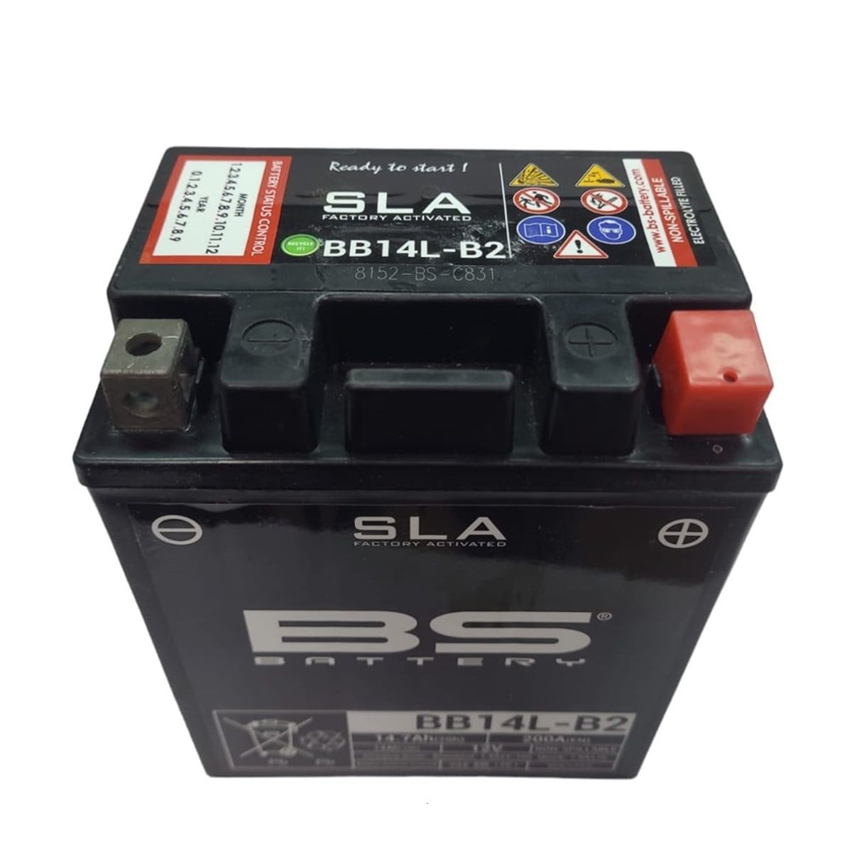 GENERICO - Batería Moto Kawasaki KLR 650 BS BATTERY