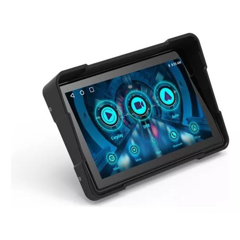 AIWA - Pantalla Tactil Aiwa Para Moto Android Auto Y Carplay Gp-50m