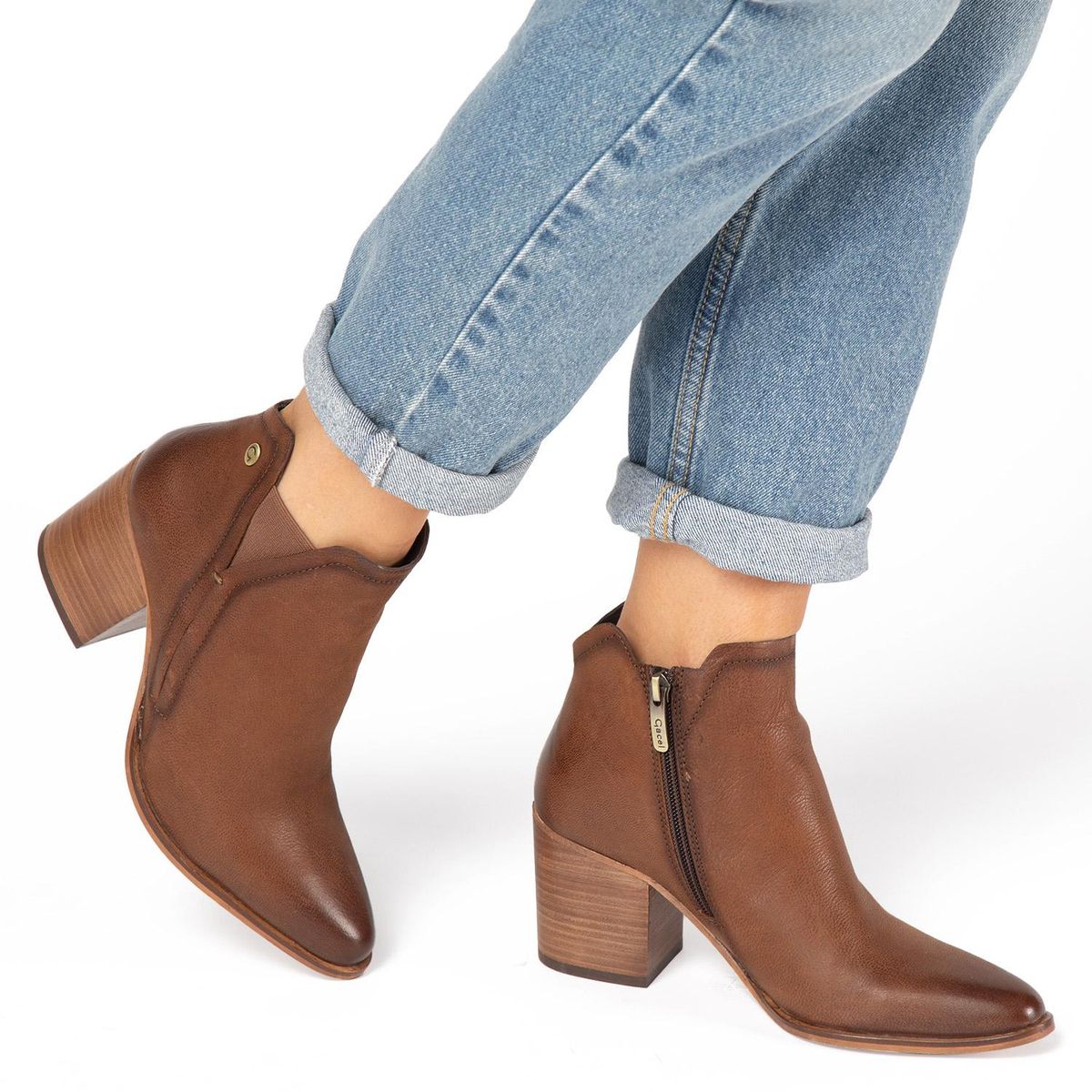 GACEL - Botin - Mujer - Bruna - Gacel - Tostado