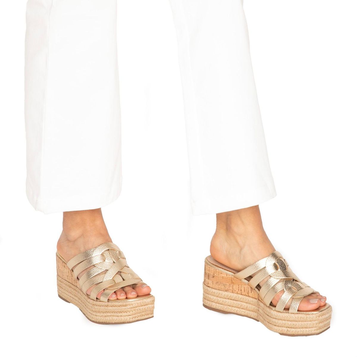 GACEL - Sandalia - Mujer - Eduarda - Gacel - Dorado